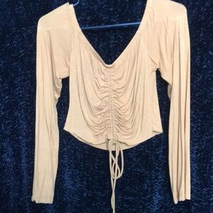 Audrey brand crop top